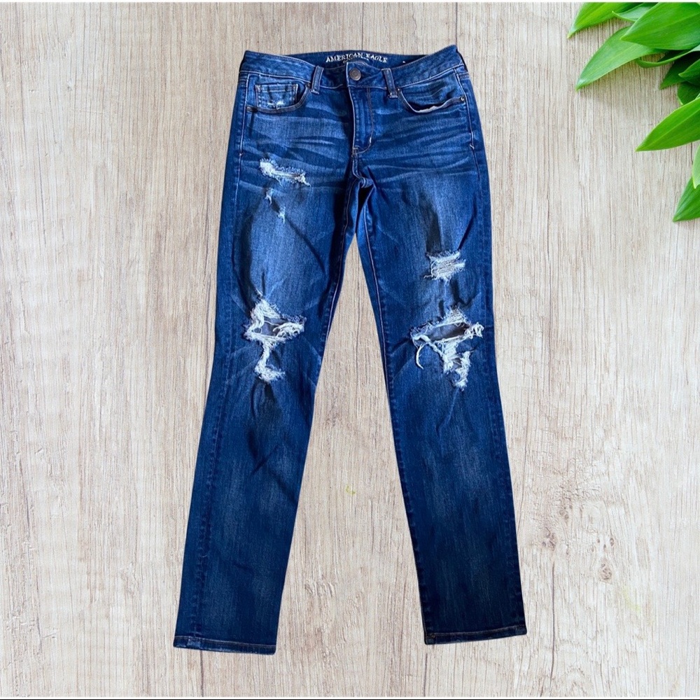 American Eagle Distressed Skinny Jeans